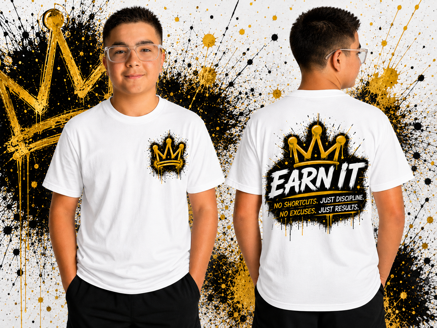 Earn It T-Shirt (Adult)